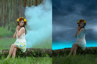 do color grading 10 photos for low price
