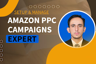 setup,manage and optimize amazon PPC campaigns