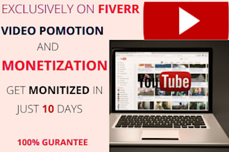 help to get your youtube channel monetize