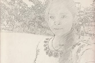 do your photos into sketch effect