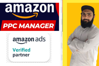 set up and manage amazon PPC campaign advertising ads