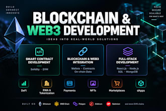 build your web3 application and solidity smart contracts