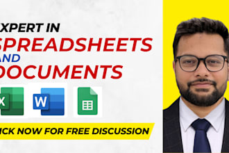 make your documents and sheets, add charts and tables, and perform vlookups