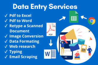 do data cleaning file conversion and web research in ms excel