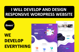 develop sales focused website