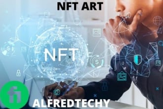 create nft art, nft 3d art, nft animation, crypto art