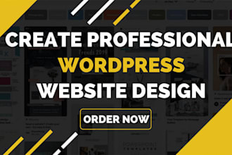 create an awesome word press website