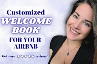 create a custom welcome book for your airbnb or rental