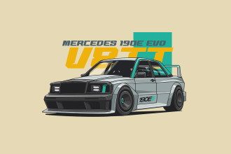 design a vector illustration of your car