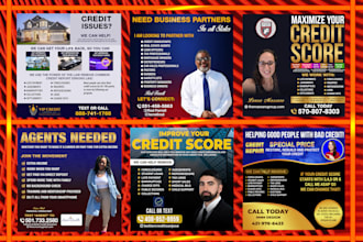 do credit repair flyer within 2 hours