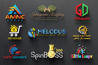 design 3d modern professional shopify ecommerce and online shopping logo