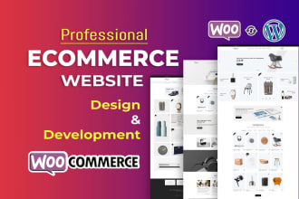 design responsive wordpress ecommerce website or online store using woocommerce