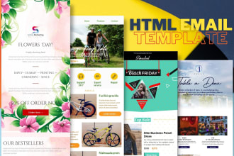 code responsive html email template, newsletter template