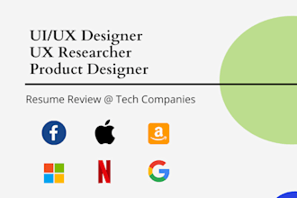 upgrade your ui ux , web or product design cv