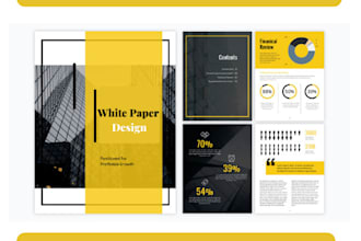 write and design a professional ico, crypto blockchain white paper