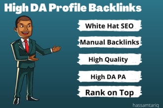 create 300 USA powerful profile backlinks manually for SEO ranking