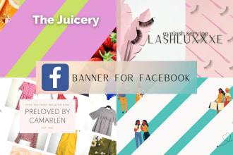 create facebook twitter and linkedin banner for you