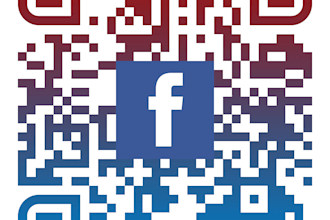 create unique and professional logo and qr code