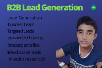 b2b lead  generation using linkedin sales navigator