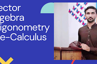 help you in trigonometry, vector algebra and pre calculus