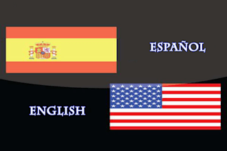 correct any mistakes in a spanish translation