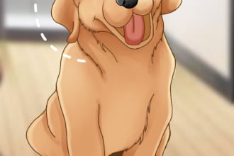 draw yours pet into disney cartoon
