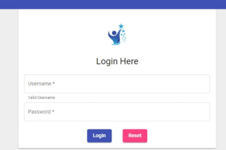 develop java web application using spring boot