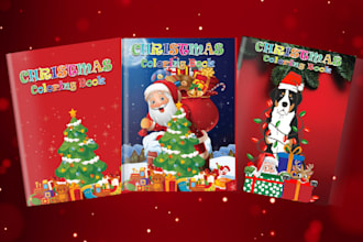 draw custom line art and coloring pages for KDP books