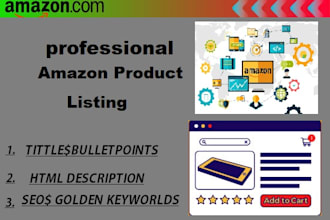 write amazon product listing, optimized, HTML description