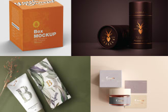 design custom packaging, custom label, subscription box, product packaging