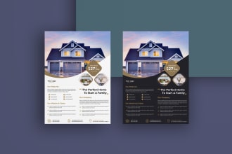 do professional business flyer design and brochure design