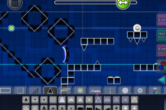 make you a geometry dash layout