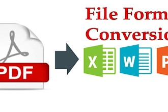 convert pdf to word, pdf to excel