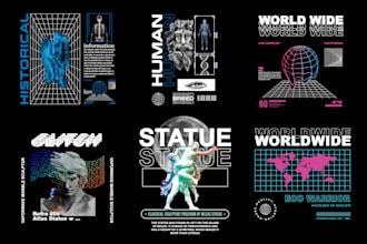 do tshirts design for unique, edgy, streetwear clothing design