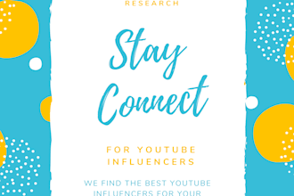 find youtube influencers for your niche base