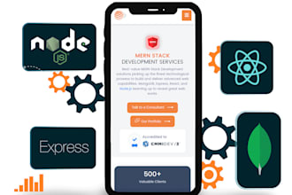give consulting services in react node js