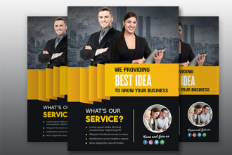 design  business, event, club, party posters,  and flyers, within 12 hours
