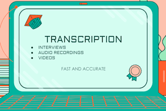 transcript videos and audio recordings