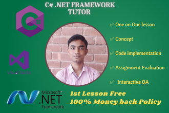 tutor c sharp basic and oop concepts asp dot net linq entity framework
