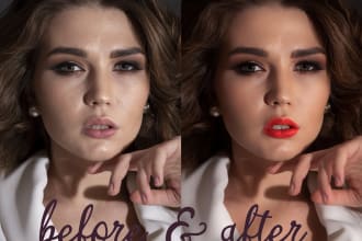 retouch photo edit photoshop portrait photo art
