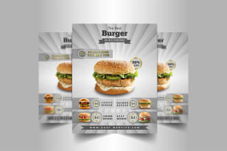 design creative food, medical, restaurant, and dental flyers for your business