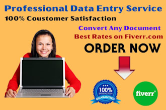 do fast typing work, data entry, copy typing, retype scanned pages, pdf to word
