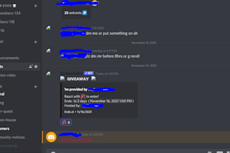 create or upgrade a discord server