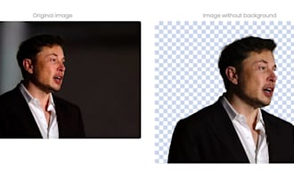 removing the background from the pictures
