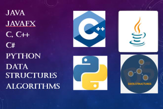 write code for java ,javafx, cpp, programming projects