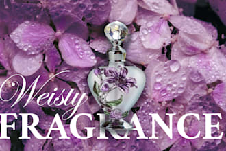 design captivating perfume posters for your brand