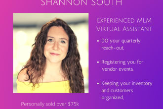 be your US based MLM virtual assistant