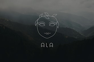 design a strong line art logo to add value in your brand