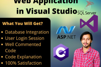 develop asp dot net or asp net mvc web app in visual studio