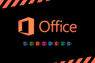 can do ms office work especially, ms word, excel, powerpoint
